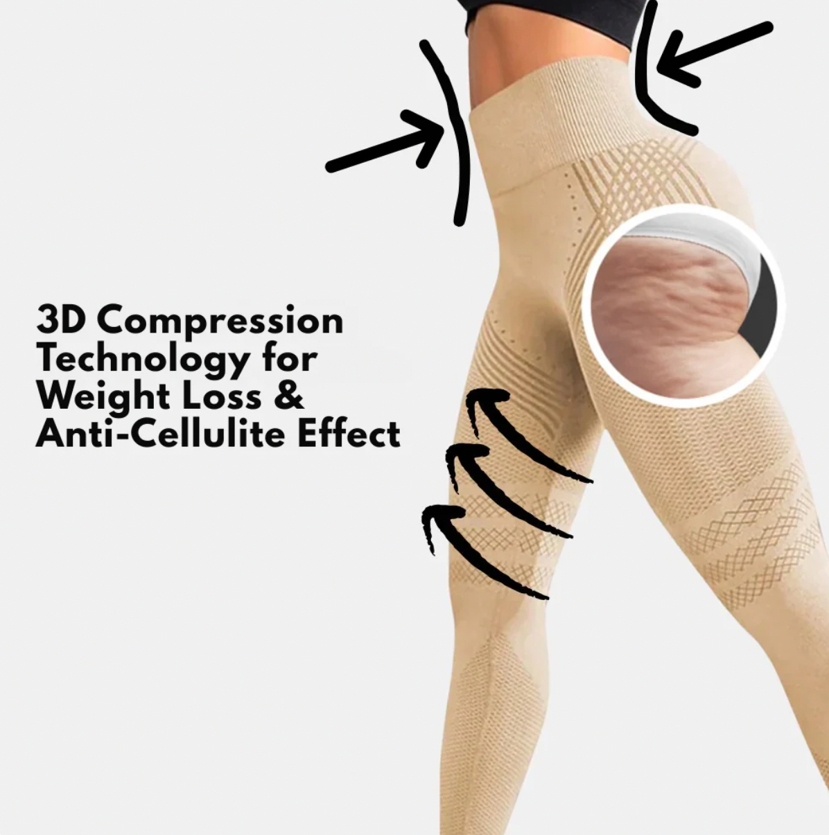 Cellutone™ 3D Legging – Redefine your silhouette effortlessly